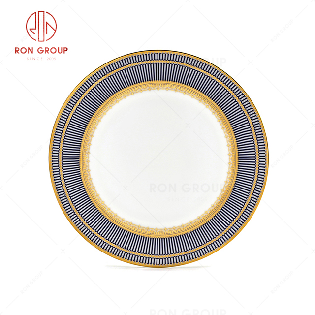 RN0203P00087 Wholesale Unique Design Bone China Round Plate