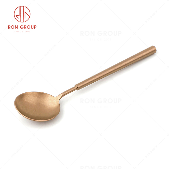 RN0178E00101 Hot Sale High Quality Exquisite Stainless Steel Barton Series-- Soup Spoon