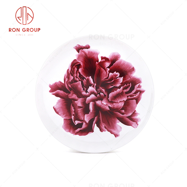 RN0203P00127 Wholesale Unique Design  Bone China Round Plate