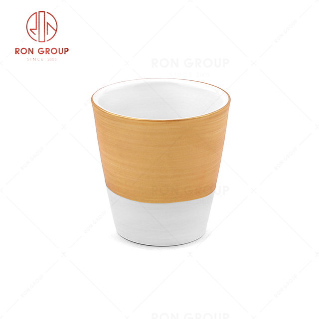 RN0660P00009 Hot Sale High Quality Exquisite and Ceramic Striped Cup