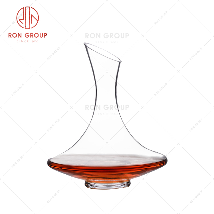 French restaurant necessary tableware exquisite wine bottle gorgeous elegant crystal decanter