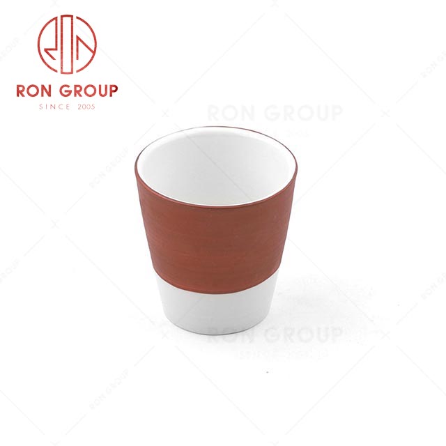 RN0660P00429 Hot Sale Classic Simple and Elegant Ceramic Striped Cup