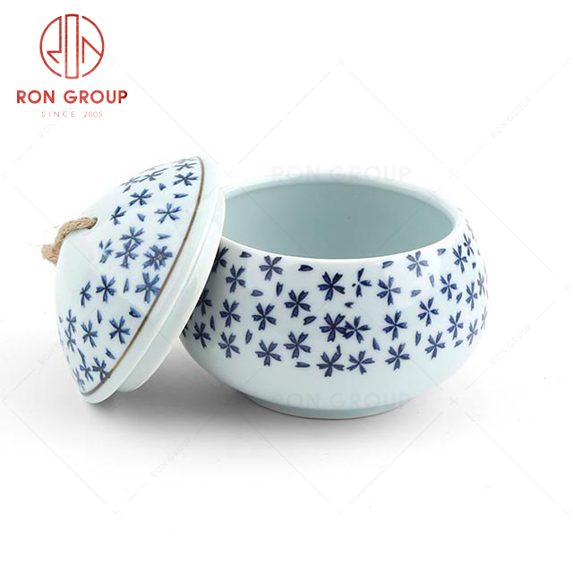 RNPS019FX Wholesale High Quality Exquisite Ceramic Oval Small Stew Cup