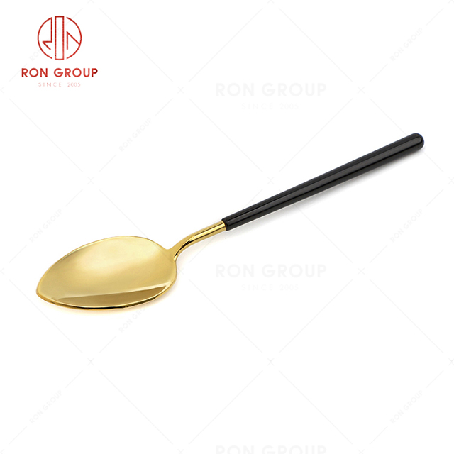 RN0178E00197 Hot Sale High Quality Exquisite Stainless Steel Cutlery Maya Series --  Tea Spoon