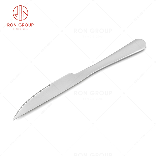 RN0050E01899 Wholesale High Quality Durable Silver Stainless Steel Steak Knife