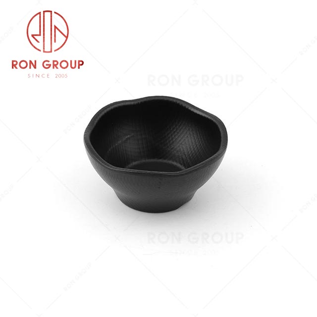 RN0011M00321 Wholesale High Quality Durable Rock Grey Melamine  Bowl