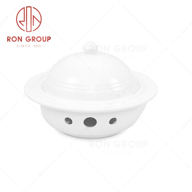 RN0037P06660-70 Hot Sale Unique Design White Porcelain Siamese Furnace