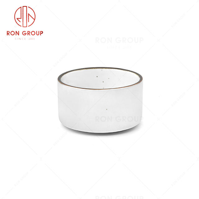 RonGroup New Color Chip Proof  Collection Cream White  - Sauce Bowl 