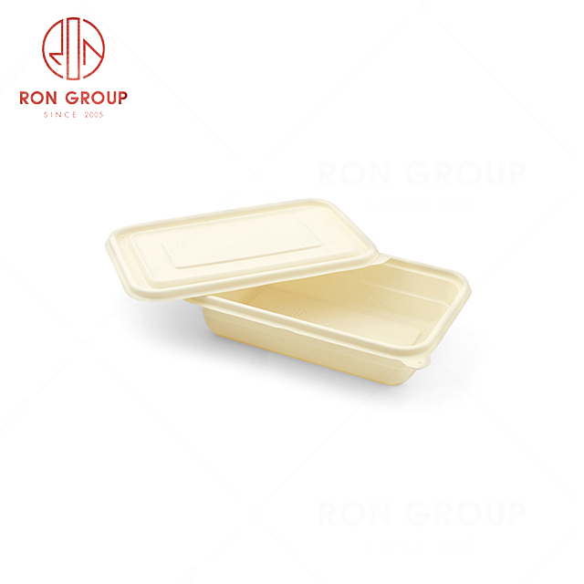 RN0590D00018 Hot Selling High Quality Disposable Compartment Corn Starch Meal Container