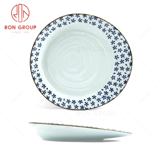 RNPS081FX Hot Selling High Quality Elegant Porcelain Shaped Disc