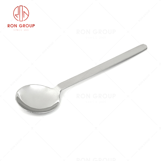 RN0178E00420 Hot Sale High Quality Silver Stainless Steel Cutlery Arthur Series-- Soup Spoon