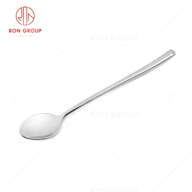 RN0050E01870 Wholesale High Quality Exquisite and Practical Silver Stainless Steel Spoon