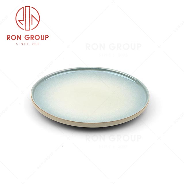 RN0041P01349-50 Wholesale Unique Design Mystic Orchid Blue Series Shallow Plate