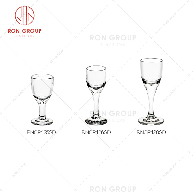 Hot sale special Chinese restaurant drink ware hotel bar durable white wine pc cup
