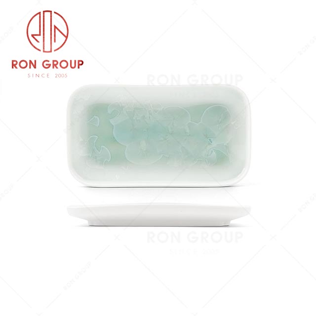 RN0660P00529  Hot Sale High Quality Exquisite  Ceramic  Rectangular  Plate