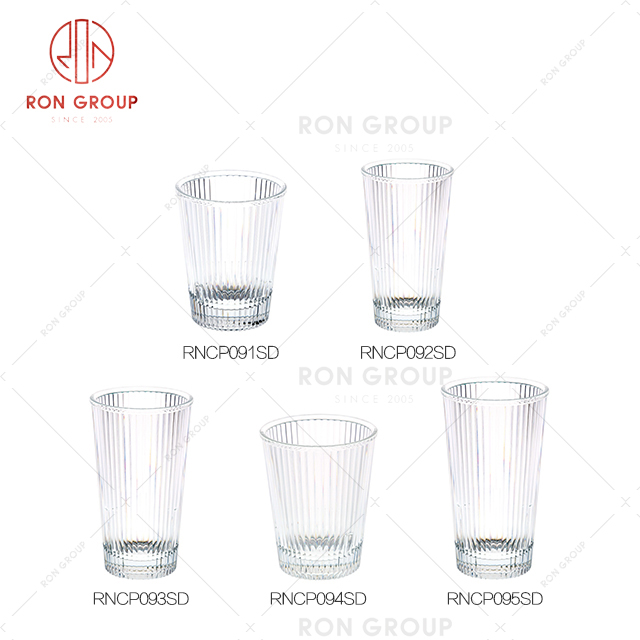 Stripe design wholesale supply multi specification restaurant drinks hotel room breakfast milk cup