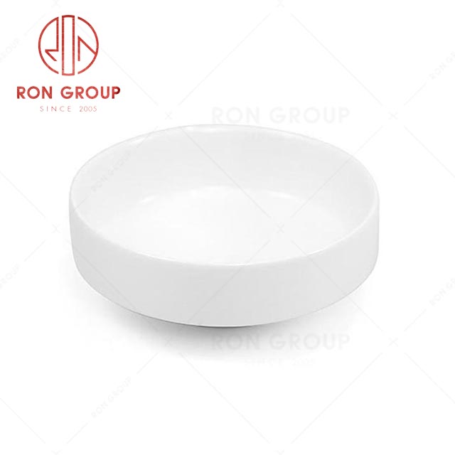 RN0037P06394 Hot Selling Classic Style Premium White Ceramic Bowl