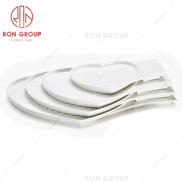 restaurant serving custom logo porcelain plates star shaped ceramic dishes and plate