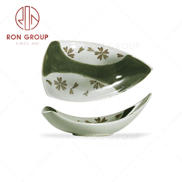 RN0039P02617 Hot Sale Unique Design Green Special-shaped Disk