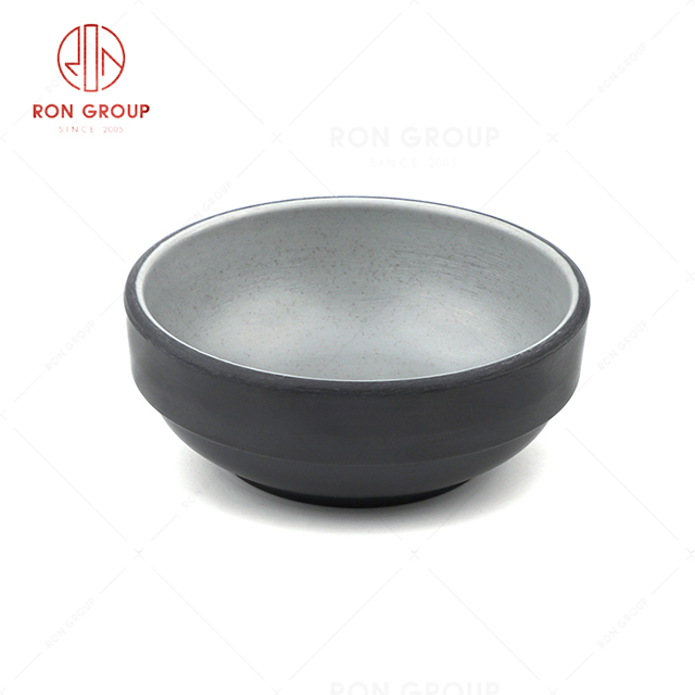 RN0004M00004 Hot Selling Simple Design  Melamine Round Bowl