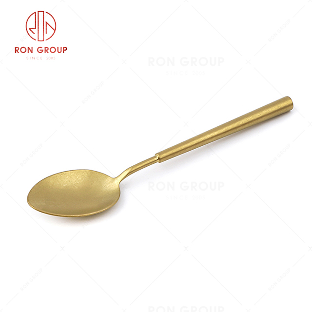 RN0178E00094 Hot Sale High Quality Exquisite Stainless Steel Barton Series-- Tea Spoon