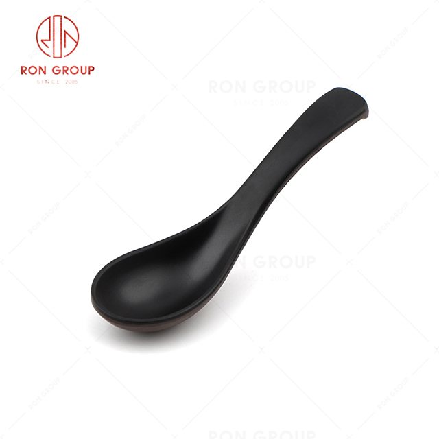 RN0004M00196  Hot Sale High Quality Durable Melamine Spoon