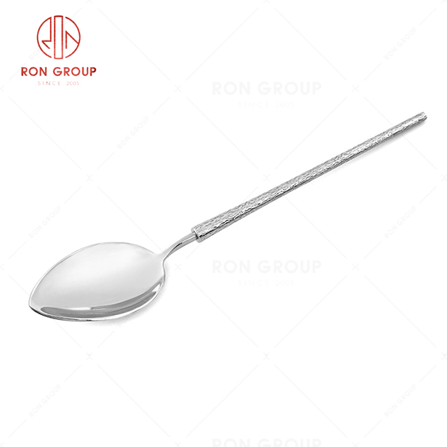 RN0050E01844  Hot Selling High Quality Exquisite Durable Silver Stainless Steel Table Spoon