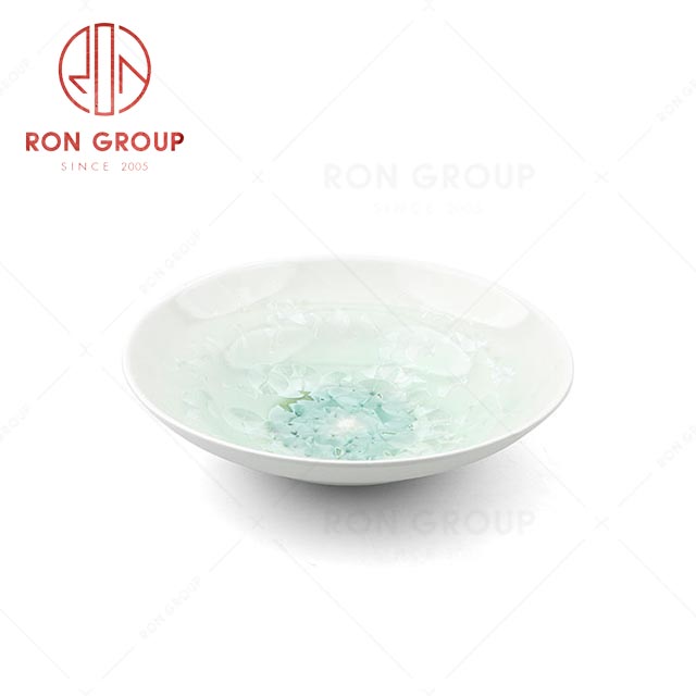 RN0660P00553 Hot Selling Unique Design Verdant Ceramic Bowl