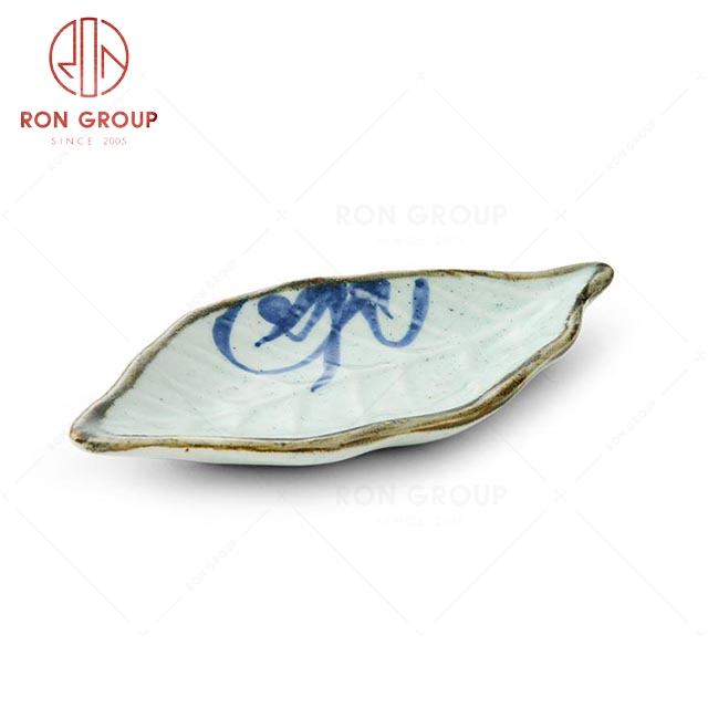 RNPCS026HL Hot Selling Unique Design Leaf Shape Dish