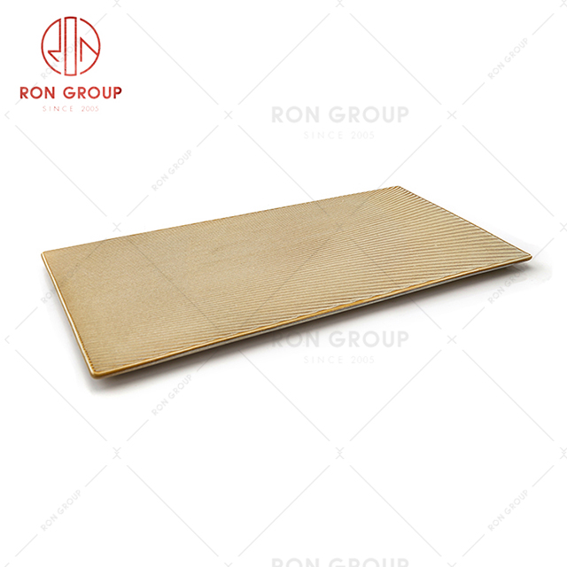 High Quality Supplier OEM factory direct to customer best quality rectangle plates Eropean-American Style plates