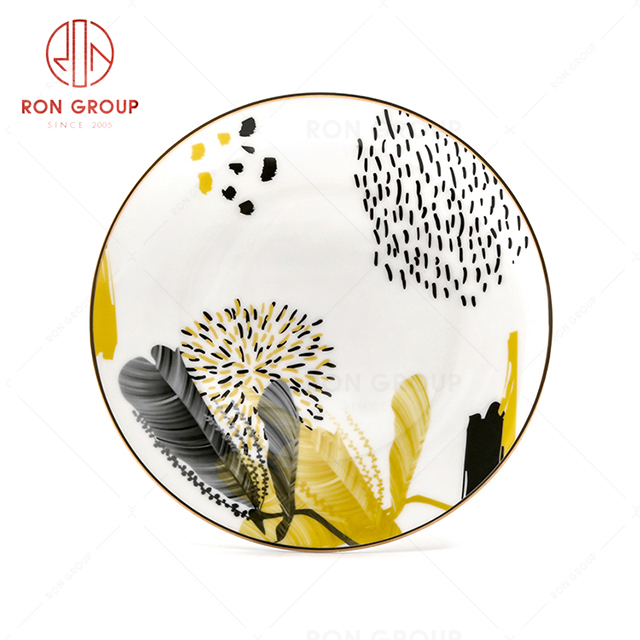 RONGROUP wholesale ceramic set dinner plate China bone dinnerware