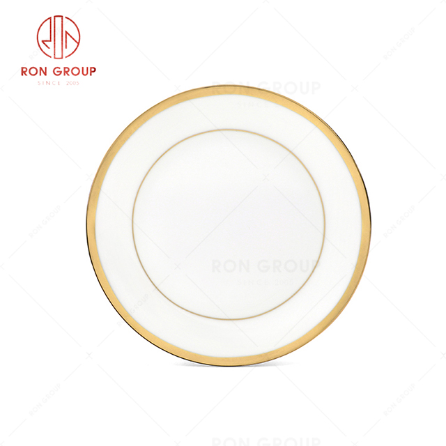 RN0203P00048 Wholesale High Quality Exquisite Bone China  Plate