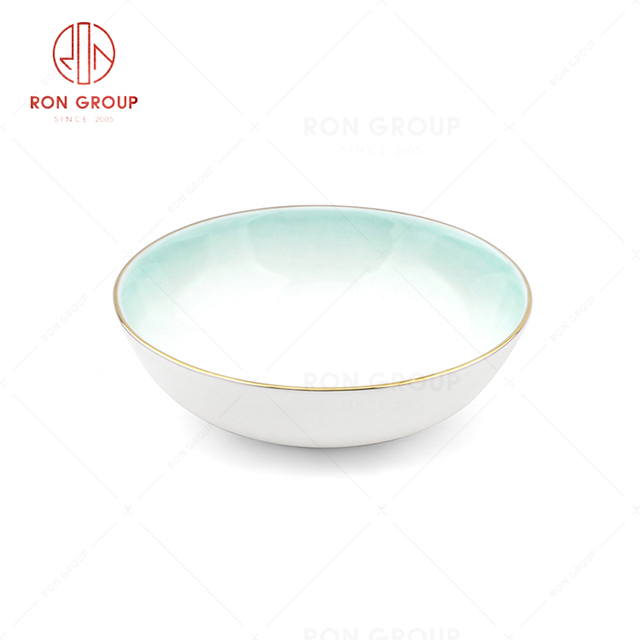 RN0045P00023  Hot Sale High Quality Exquisite Bone China Sauce Dish