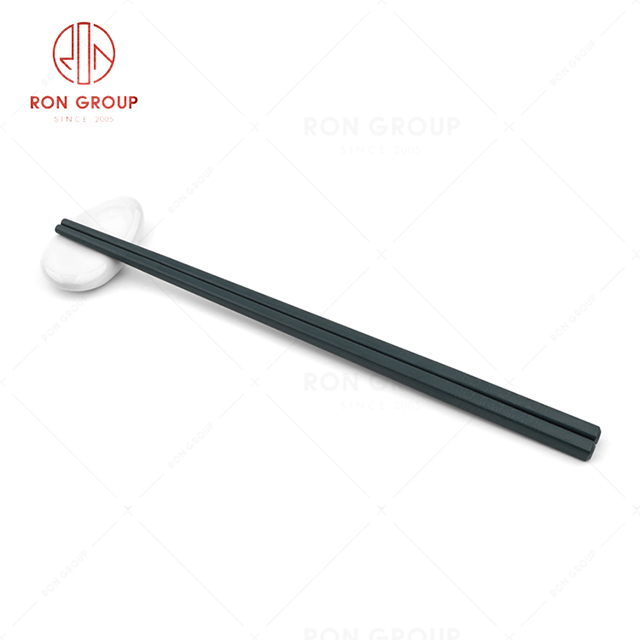 RN0573S00255 Wholesale Solid Reusable Durable Delicate Alloy Chopsticks