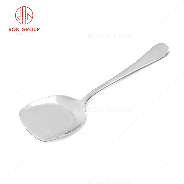 RN0050E01915 Wholesale High Quality Durable Silver Stainless Steel Serving Shovel